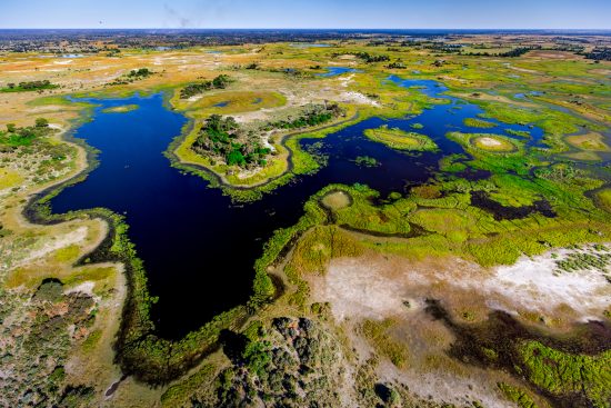 67/ safari itinérant au Botswana : delta de l’Okavango
